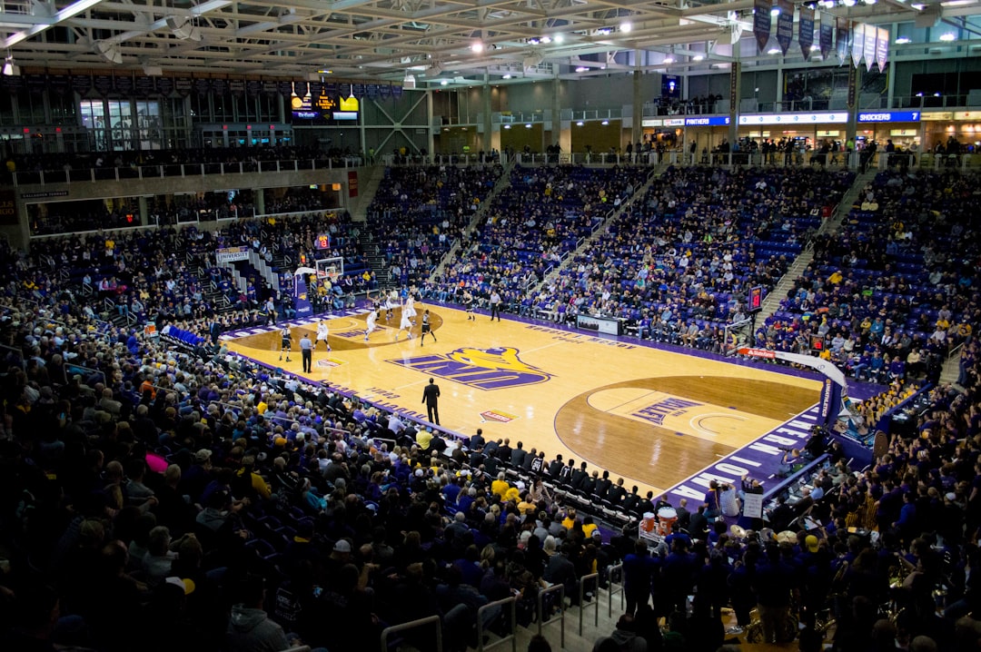 basketball court filled with people